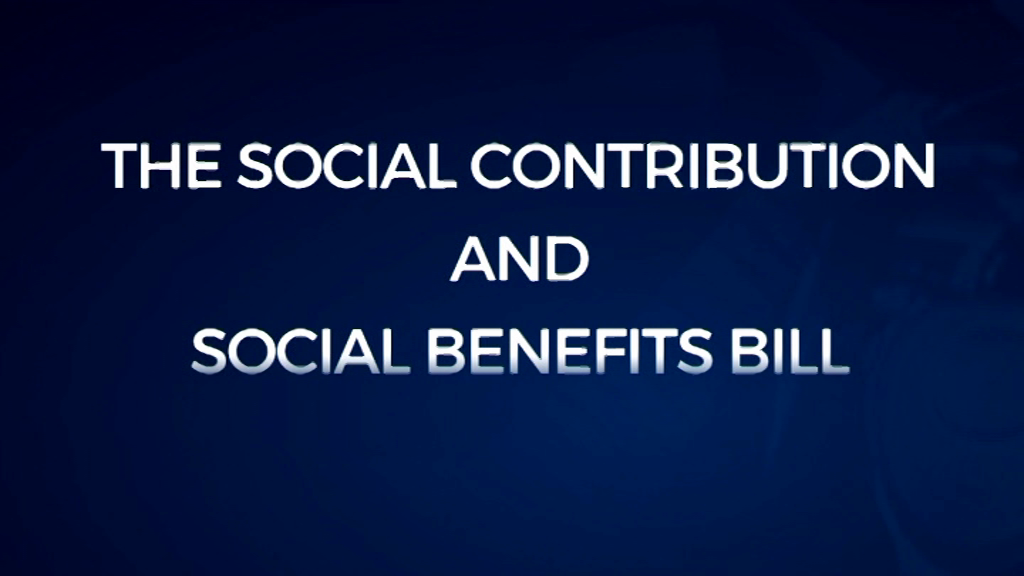 [VIDÉO] Introduction du Social Contribution & Social Benefits Bill au parlement ce vendredi
