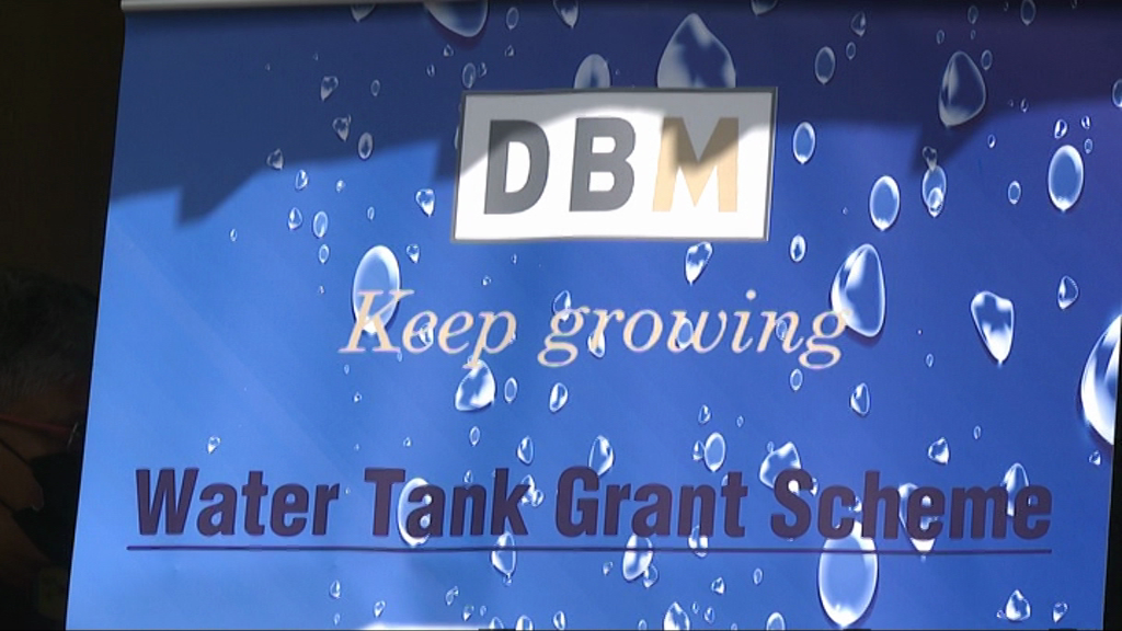 [VIDÉO] Campagne de sensibilisation sur le 'Water Tank and Pump Grant Scheme'