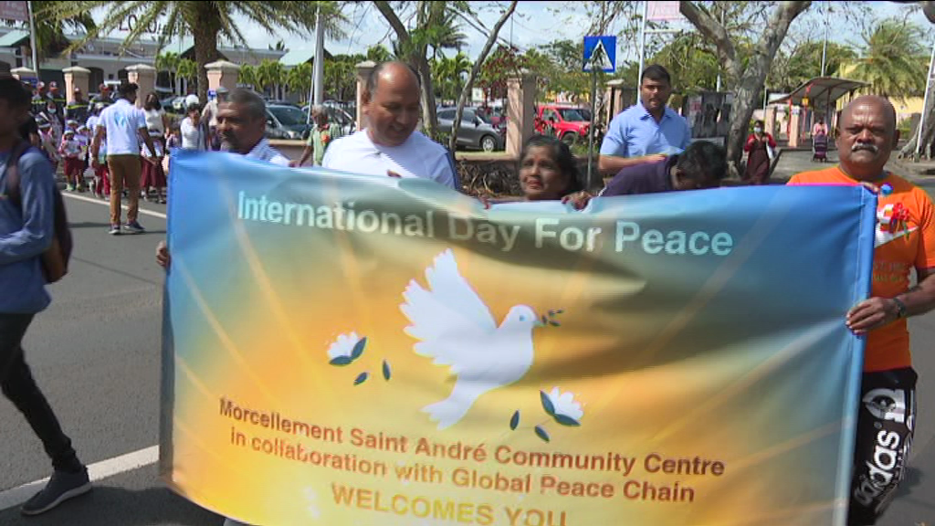 [VIDÉO] Marche pour la journée internationale de la paix