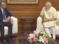 Pravind Jugnauth rencontre Modi