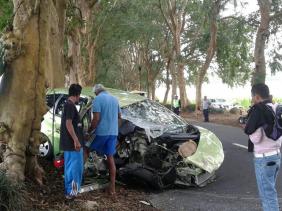 Accident a Villebague Accident a Villebague
