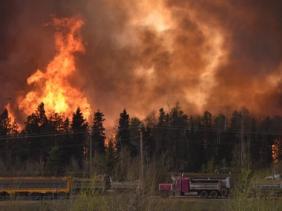 Incendie au Canada