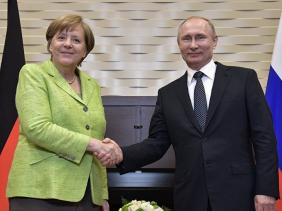 Merkel et Poutine