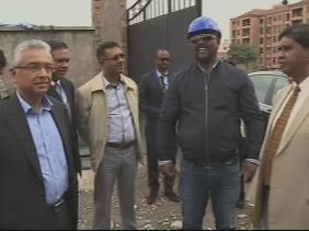 Pravind Jugnauth à Addis Abeba