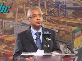 Pravind Jugnauth à Mer Rouge