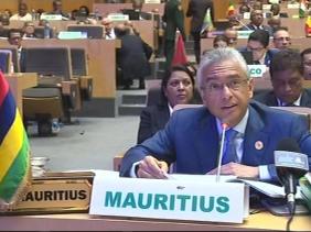 Pravind Jugnauth au sommet de l'UA Pravind Jugnauth au sommet de l'UA