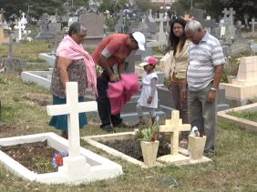 Fete des morts, cimetière, tombes