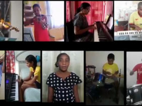 video les eleves de l ecole de musique de gros cailloux rendent hommage aux mamans mauritius broadcasting corporation gros cailloux rendent hommage