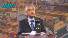 Pravind Jugnauth à Mer Rouge