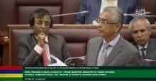 Pravind Jugnauth à l'assemblée nationale