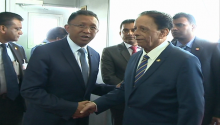 Après une visite de 4 jours A Maurice le président malgache et son épouse ont regagné leur pays dimanche